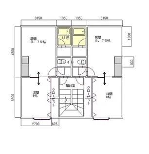 チェリーハイツ【1階】の間取り
