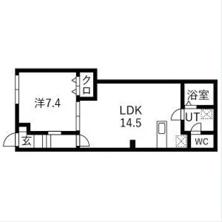 アイリス渋谷の間取り