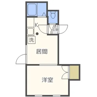 エーアイコーポ北10条【3階】の間取り
