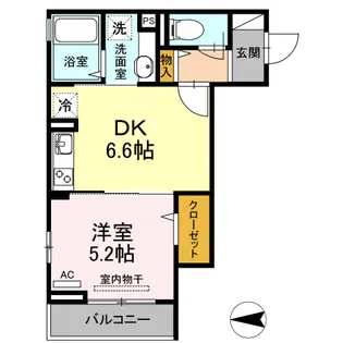 セントパール町屋【3階】の間取り