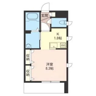 ソレアード【1階】の間取り