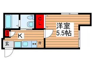BLANFORD HOUSE【1階】の間取り