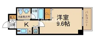 クリスタルグランツ京都高辻【4階】の間取り