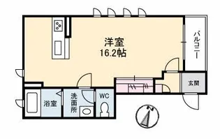 ウムヴェルトビル【3階】の間取り