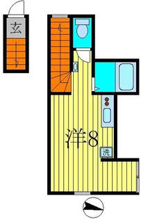 citta金町【2階】の間取り