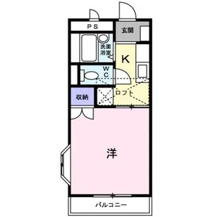 アーバン田代3【1階】の間取り