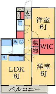 セジュール山の根【2階】の間取り