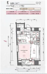SYNEX PREMIER ASAKUSABASHI【10階】の間取り