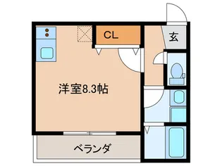 Grand palace 六本松A【2階】の間取り