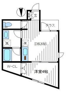 MT高円寺【1階】の間取り