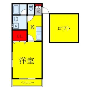Nagomi House【2階】の間取り