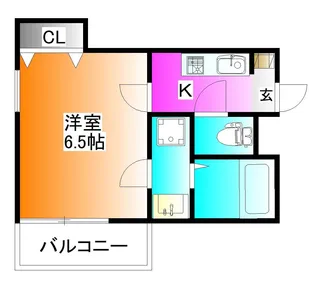 ラパーチェ プリモ【3階】の間取り