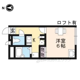 レオパレス奈良大宮【2階】の間取り