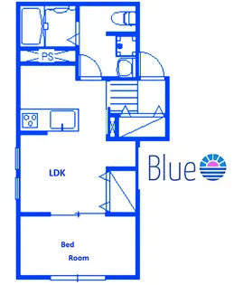 PAW Tsujido【2階】の間取り