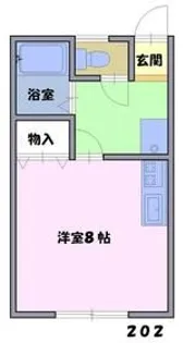SKハイツ【2階】の間取り