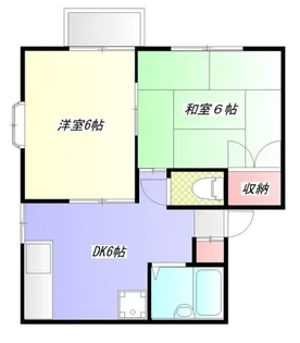 メゾンプルミエ【2階】の間取り