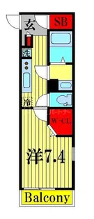 紫水-SHISUI2-【3階】の間取り