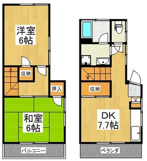 藤ハイツの間取り