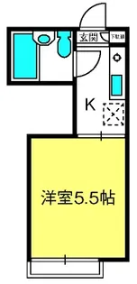プラザドゥセゾン【2階】の間取り