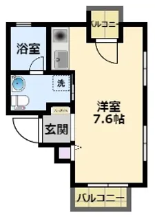 SIHMA武庫川【2階】の間取り