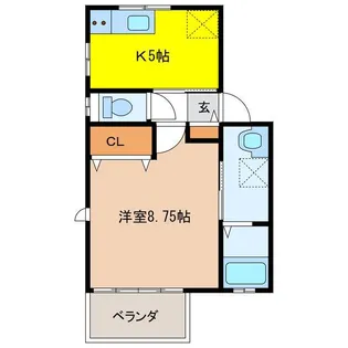 シリウス【1階】の間取り