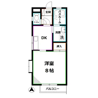 メゾン ド・風雅【1階】の間取り