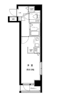 グランフォース九段【9階】の間取り