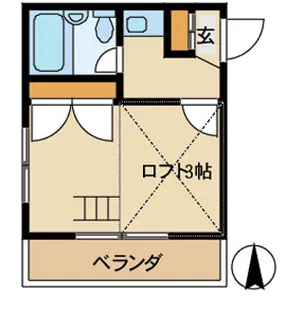 エチュードピア【2階】の間取り