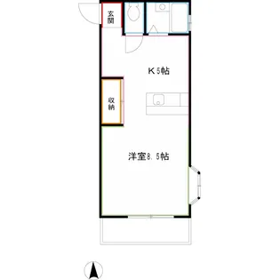 パークヴィラ【1階】の間取り
