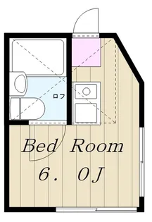 パンシオン読売ランドA【1階】の間取り