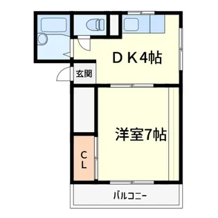 メゾン松原【3階】の間取り