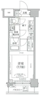 アイルグランデ北綾瀬【7階】の間取り