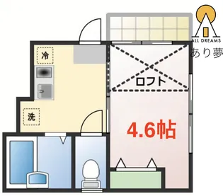 サンクレール【2階】の間取り
