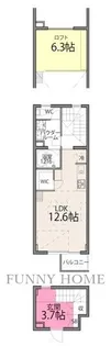 TAS経堂レジデンス【3階】の間取り