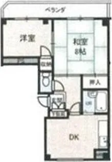 貴和ビル【3階】の間取り