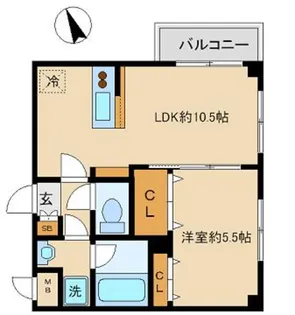 パークスIII【4階】の間取り