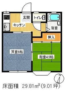 エミール21【1階】の間取り