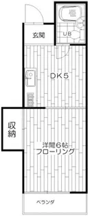 上野ハイツ【2階】の間取り