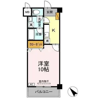 カーサ・エスぺランツァ【2階】の間取り