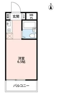 上落合レジデンス【1階】の間取り