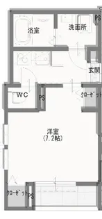プラセール杉並【2階】の間取り