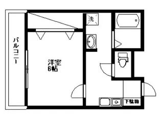 ドルミール木下【3階】の間取り