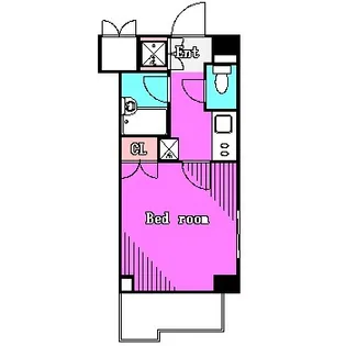 ルーブル南品川【5階】の間取り
