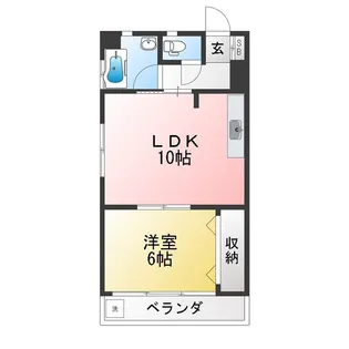 吉野ビル【2階】の間取り