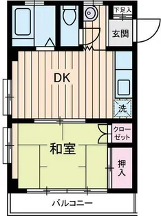 Zマンション【4階】の間取り