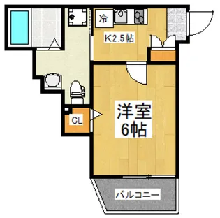 ウエストガーデン所沢上安松【3階】の間取り