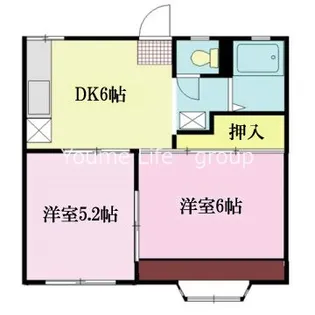 フレグランス湘南ll【2階】の間取り