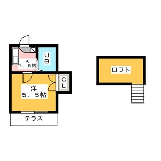 レオパレス本陣第3【1階】の間取り