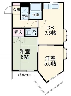 座間ライフマンション【1階】の間取り