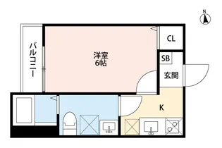 THE HOUSE 船橋前原【1階】の間取り